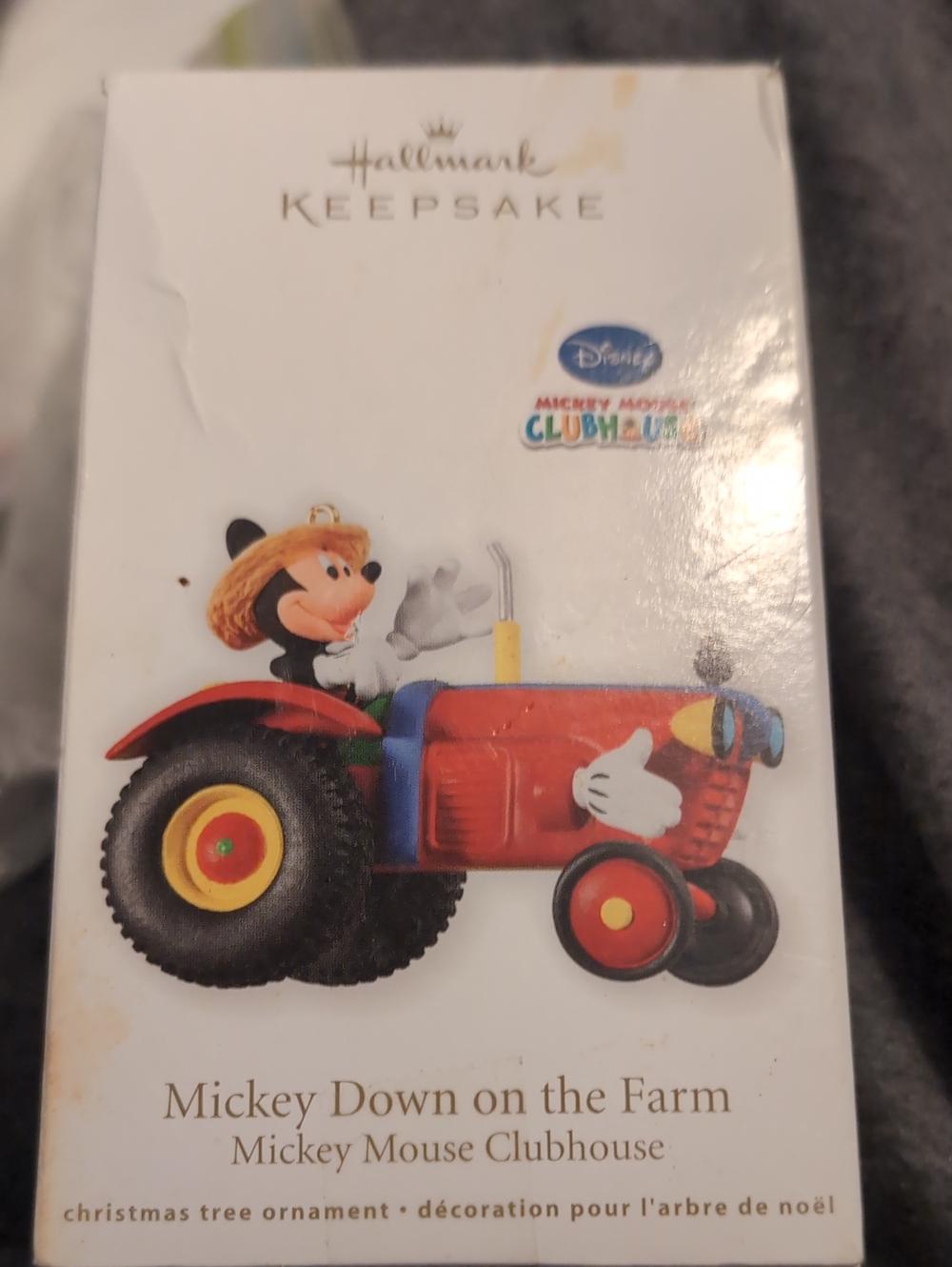 HALLMARK KEEPSAKE - 2012 - MICKEY DOWN ON THE FARM ORNAMENT